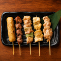 料理メニュー写真&nbsp;串五本盛り（塩・タレ）