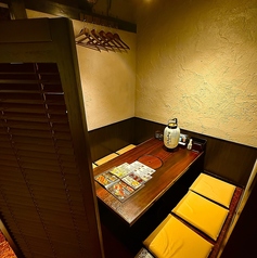 2～6名様掘りごたつ半個室しっかりと仕切りを立てているので、周りは気になりません