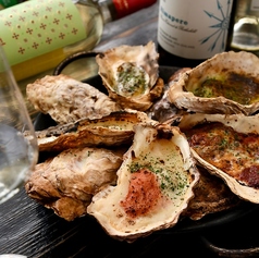 牡蠣のオーブン焼き　５種食べ比べ