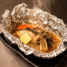 銀鱈のバターホイル焼き