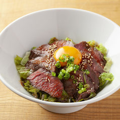 国産牛のやわらかステーキ丼