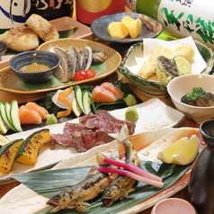 炉焼き割烹すな田゛のコース写真