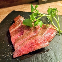 飛騨牛のランプステーキ