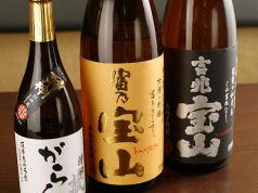 おでんや各種一品にあう日本酒、数多く準備♪