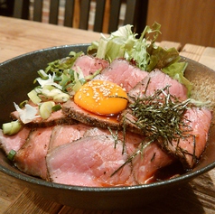 ローストビーフ丼