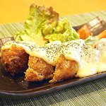 【 チーズたっぷり豚バラしそ巻きフライ】とろとろチーズとの相性バッチリ！美味しいお酒と一緒に★