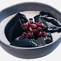 あずき牛乳仙草ゼリー