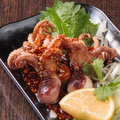料理メニュー写真&nbsp;イイタコ焼き(Grilled ocellated octopus)/牛タン焼き(Grilled beef tongue)