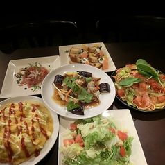 創作cafe diningてっぱんやのコース写真