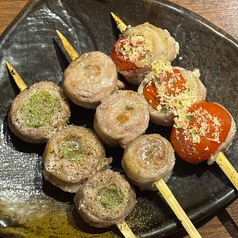 豚バラしそ巻き/豚バラトマト巻き/豚バラレタス巻き