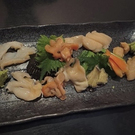 貝好きの方に貝だけ盛り合わせ