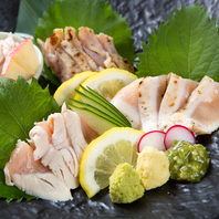 はかた地鶏　鳥刺し