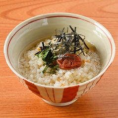 昆布と梅のお茶漬け
