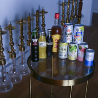 シーシャと一緒に！定番のお酒やソフトドリンクもご用意