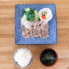 恋する豚のロース肉 塩コショー焼き定食