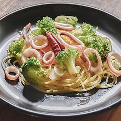 イカとブロッコリ