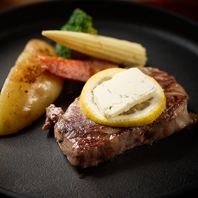  県産伊江島牛を贅沢に使用した逸品料理！