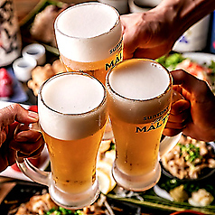 お食事に合う、豊富な種類のドリンク♪