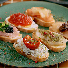 ブルスケッタ６種盛り合わせ