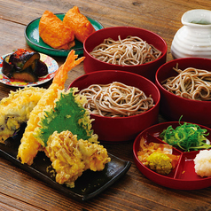 割子そば天ぷらいなりセット(数量限定)