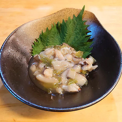 枝豆/冷奴/白菜キムチ/セロリの浅づけ/塩ダレキャベツ 各