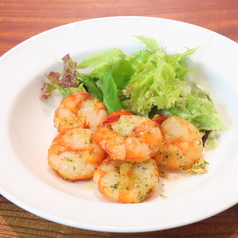 エビの香草バターソテー