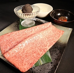 ふらの和牛・黒トリュフの焼きすき