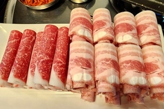 牛チャドル＆カンナサムギョプサルセット〔1人前〕