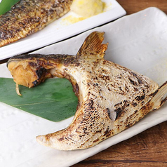 ブリカマの塩焼き
