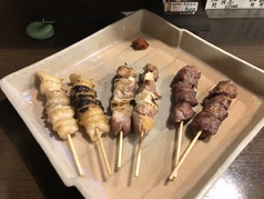 焼き鳥3種盛り