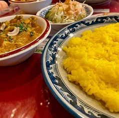 ターメリックライス/ガーリックフライライス