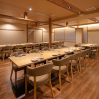最大64名様まで収容可能な大型宴会場！