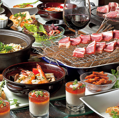 ダイニング藁の火のコース写真