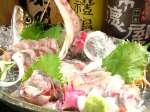 関アジや関サバなど、大分のお魚もご用意しています。県外からのお客様がいらした時に…☆