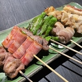 料理メニュー写真&nbsp;串焼きは【1本】から注文できます。