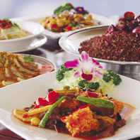 厳選食材を用いたこだわりの中国料理が楽しめる。