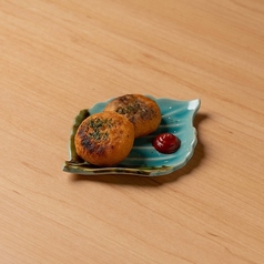 ポテトもちチーズ焼き