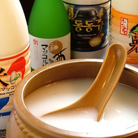 こだわりのドリンクラインナップ