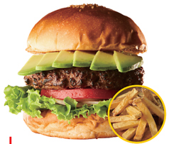 アボカドバーガー