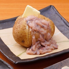じゃがバター塩辛乗せ