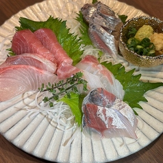 本日の刺身盛り5種