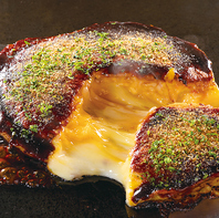 一度食べたらやみつきの「モチーズお好み焼き」