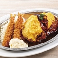 料理メニュー写真&nbsp;オムライス＆海老フライ