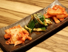 キムチ盛り合わせ