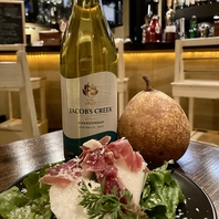 洋梨と生ハムのサラダ