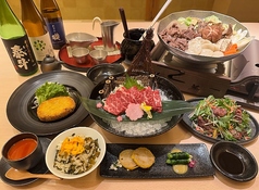 桜馬亭のコース写真