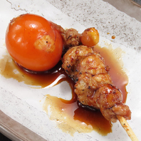 炭火の香りが食欲をそそる自慢の串焼きをご提供♪