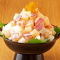 料理メニュー写真&nbsp;山盛り！市場鮮魚丼