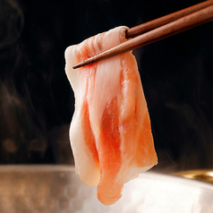 豚しゃぶしゃぶ！贅沢な豚しゃぶで心もお腹も大満足の写真