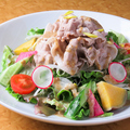 料理メニュー写真&nbsp;豚しゃぶのゴマダレサラダ